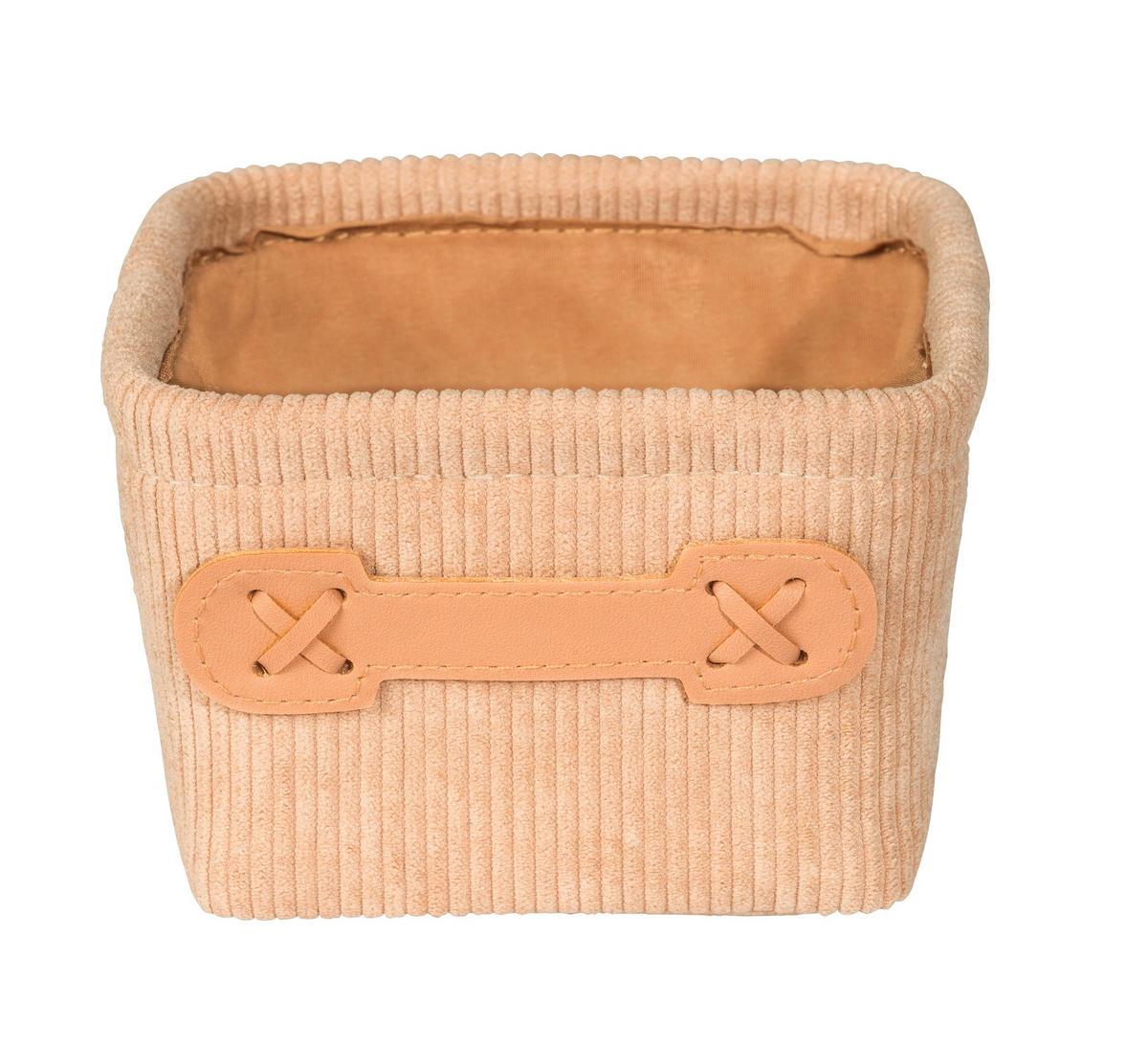 AUFBEWAHRUNGSKÖRBCHEN  - Beige, Basics, Textil (14/9/14cm) - Wenko