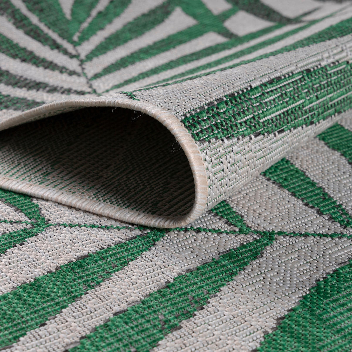 OUTDOORTEPPICH 280/370 cm Sunny Grün  - Grün, Design, Textil (280/370cm) - Novel