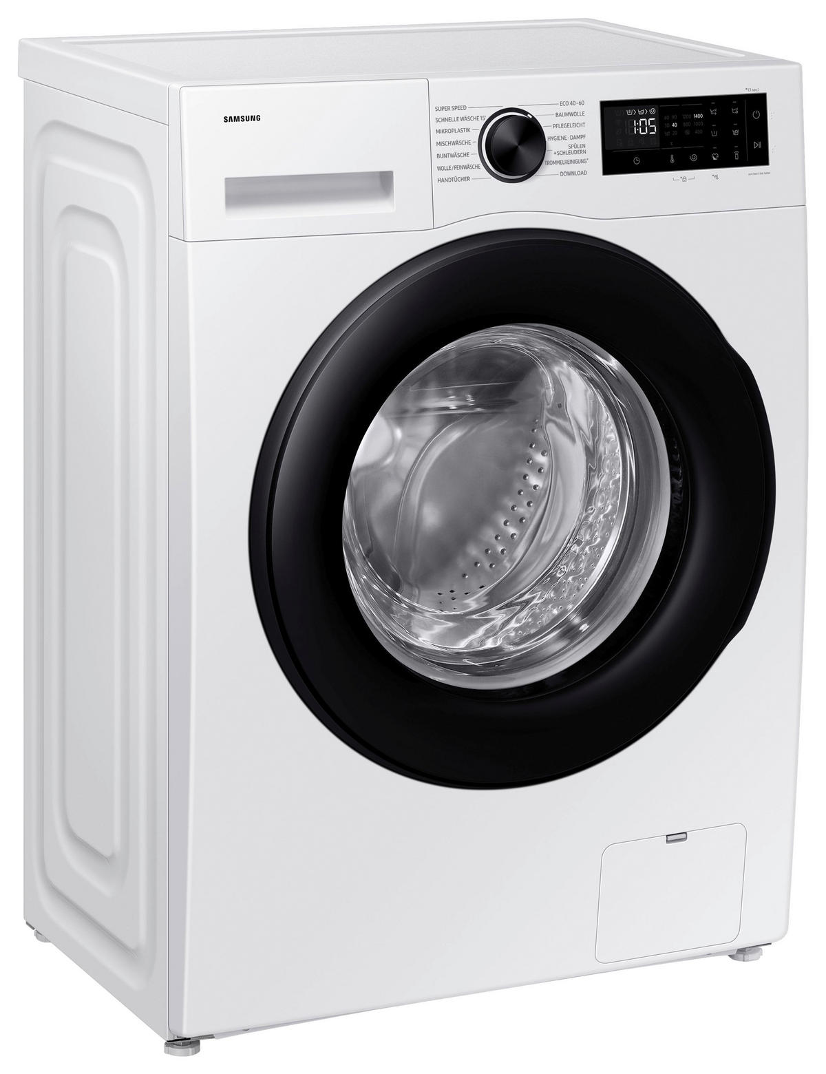 WASCHMASCHINE WW90DG5G34AEEG   - Weiß, Basics, Glas/Kunststoff (60/85/48cm) - Samsung