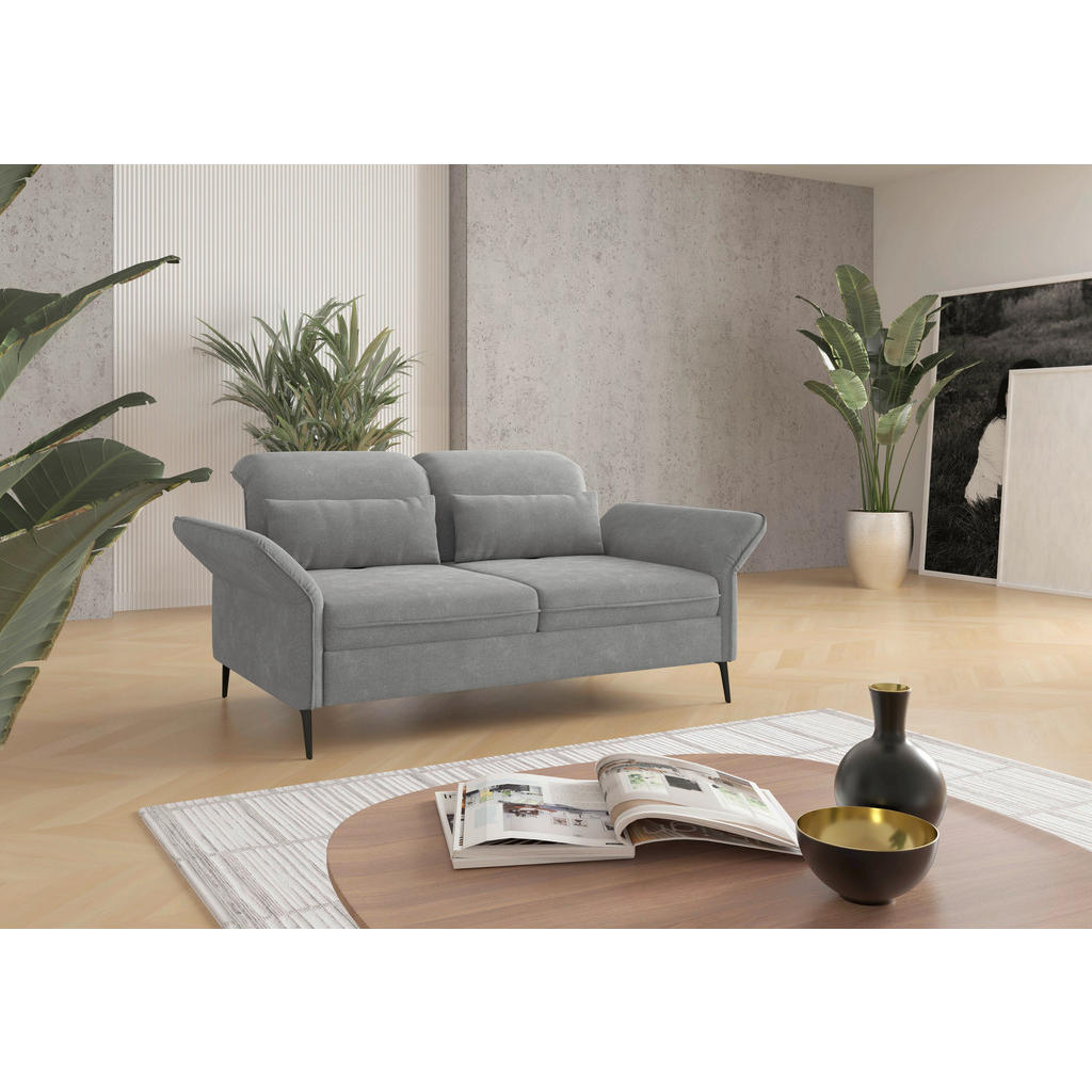 Sit & More TROJMIESTNA POHOVKA, textil, sivá
