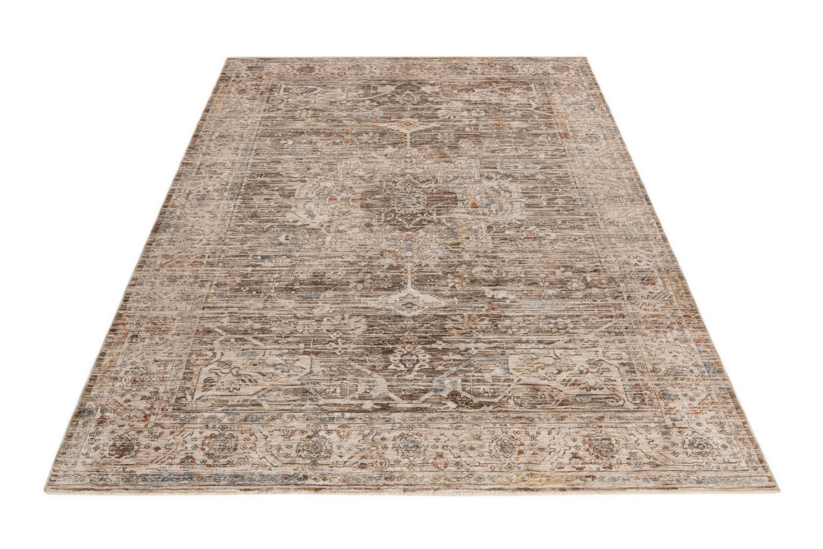 VINTAGE-TEPPICH 120/170 cm My Everest Cappuccino  - Cappuccino, Basics, Textil (120/170cm) - Obsession