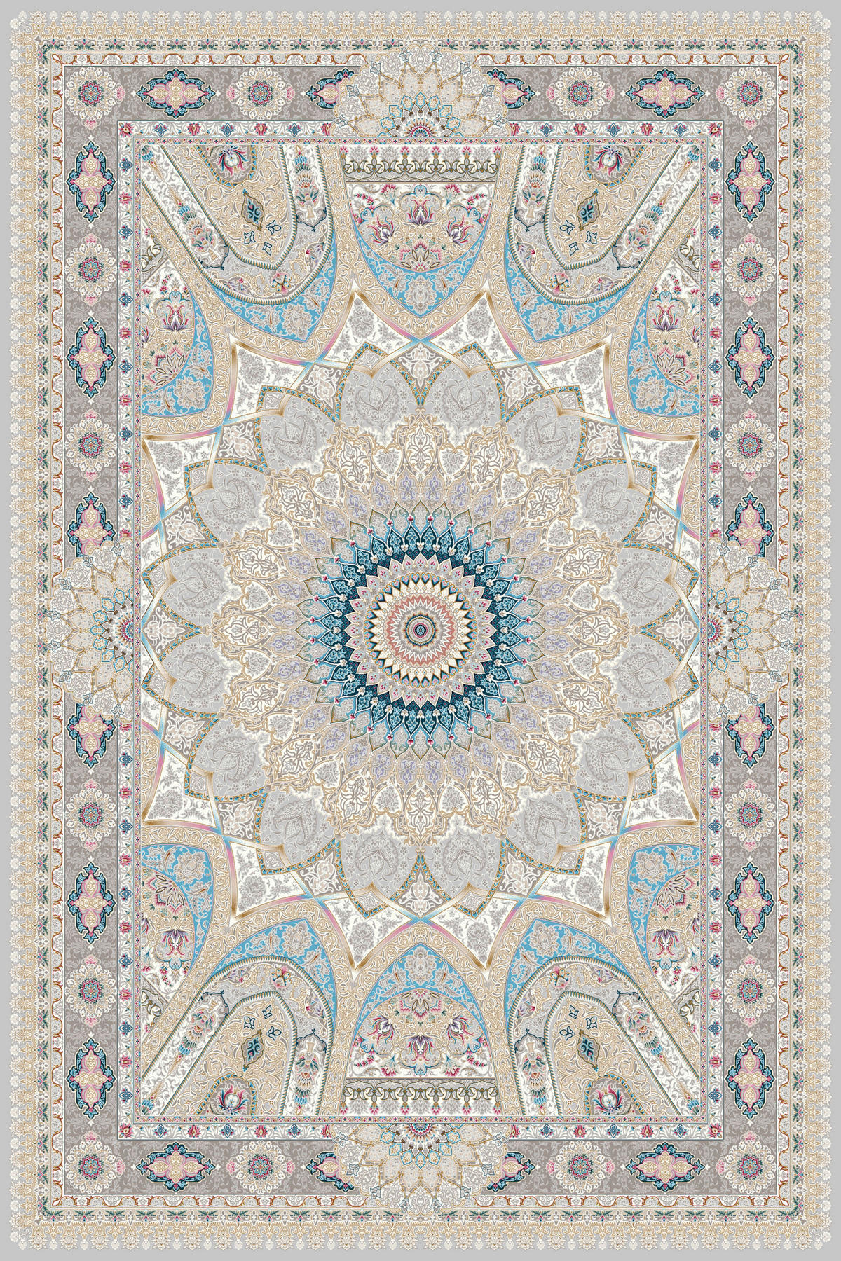 TKANÝ KOBEREC, 150/220 cm, vícebarevná - vícebarevná, Lifestyle, textil (150/220cm) - Cazaris