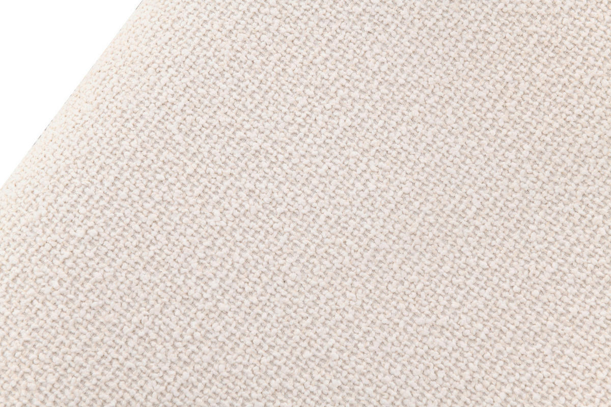 ARMLEHNSTUHL  Stoffauswahl Bouclé  Creme, Walnussfarben  - Walnussfarben/Creme, Design, Textil/Metall (58/78/60cm) - Lomoco