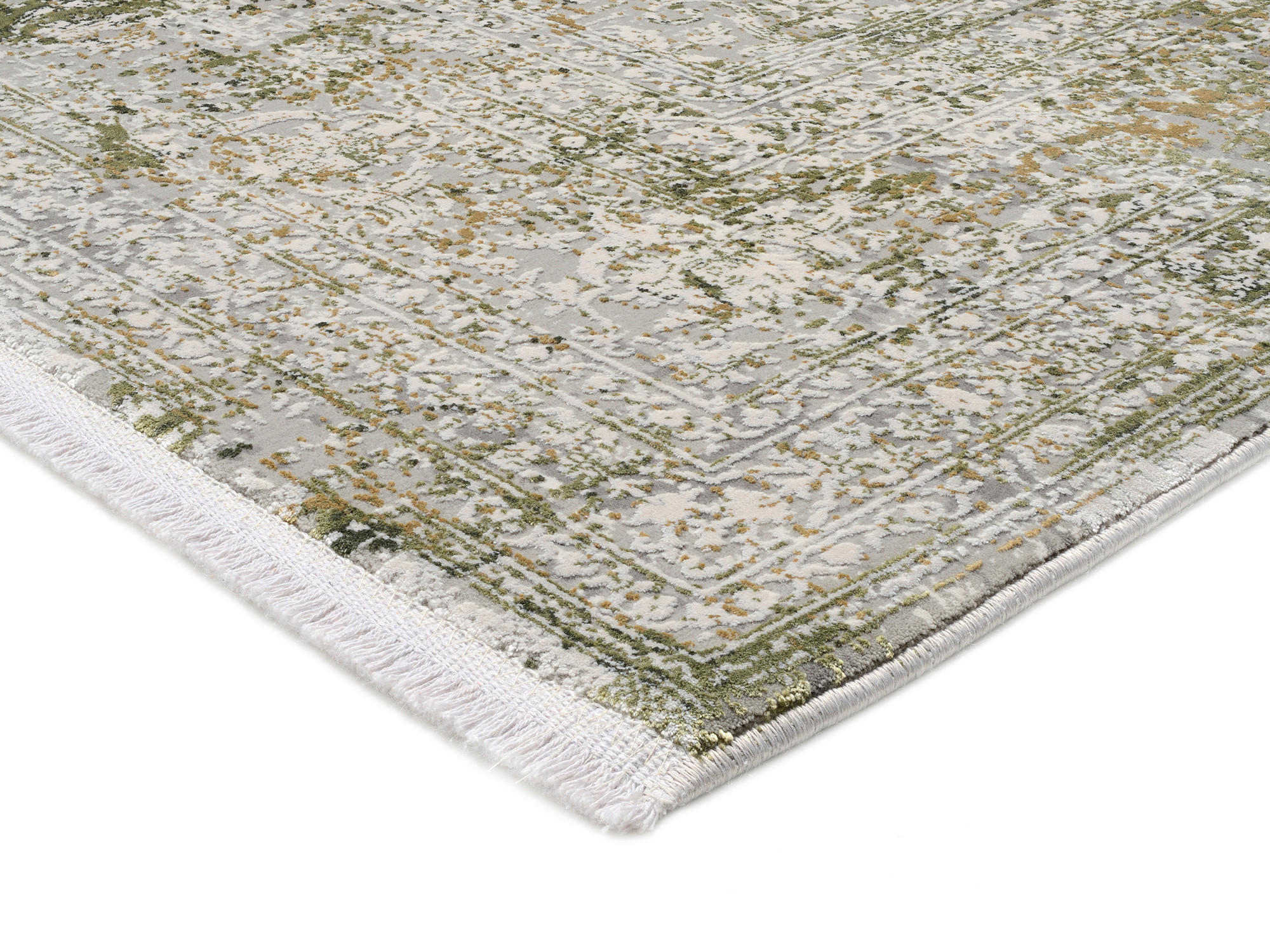 LÄUFER 80/250 cm Avignon  - Grau/Grün, Design, Textil (80/250cm) - Dieter Knoll