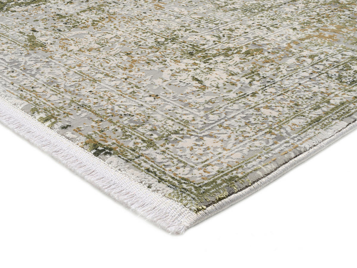 LÄUFER 80/300 cm Avignon Grau, Grün  - Grau/Grün, Design, Textil (80/300cm) - Dieter Knoll