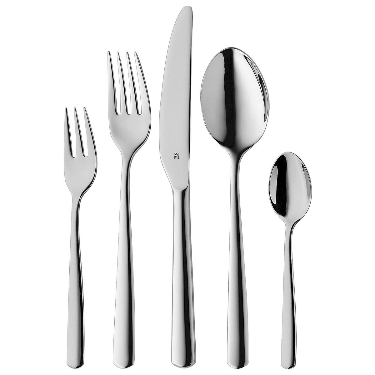 BESTECKSET Boston 30-teilig Edelstahl  - Basics, Metall - WMF