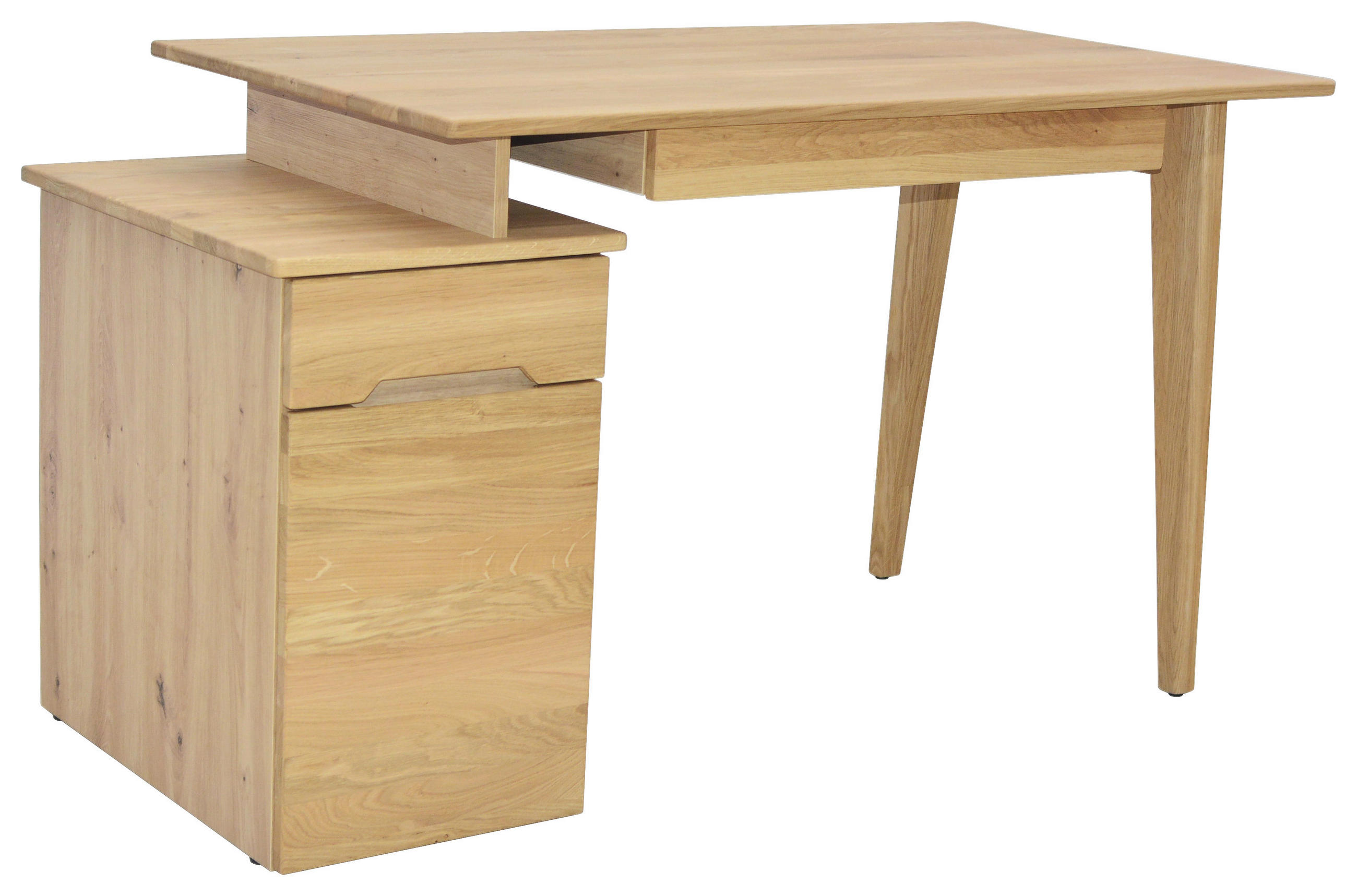 Schreibtisch B 140cm H 74,2cm Micro 2 Wildeiche Echtholz