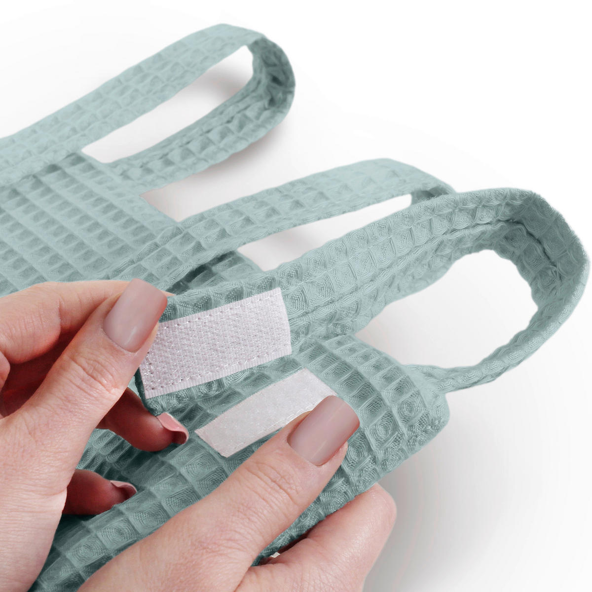 BETTTASCHE - Hellblau, Basics (38/28/2,5cm) - Babybay