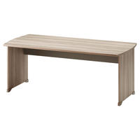 SCHREIBTISCH 180/80/74 cm  in Grau, Eichefarben  - Eichefarben/Grau, MODERN, Holzwerkstoff (180/80/74cm) - MID.YOU