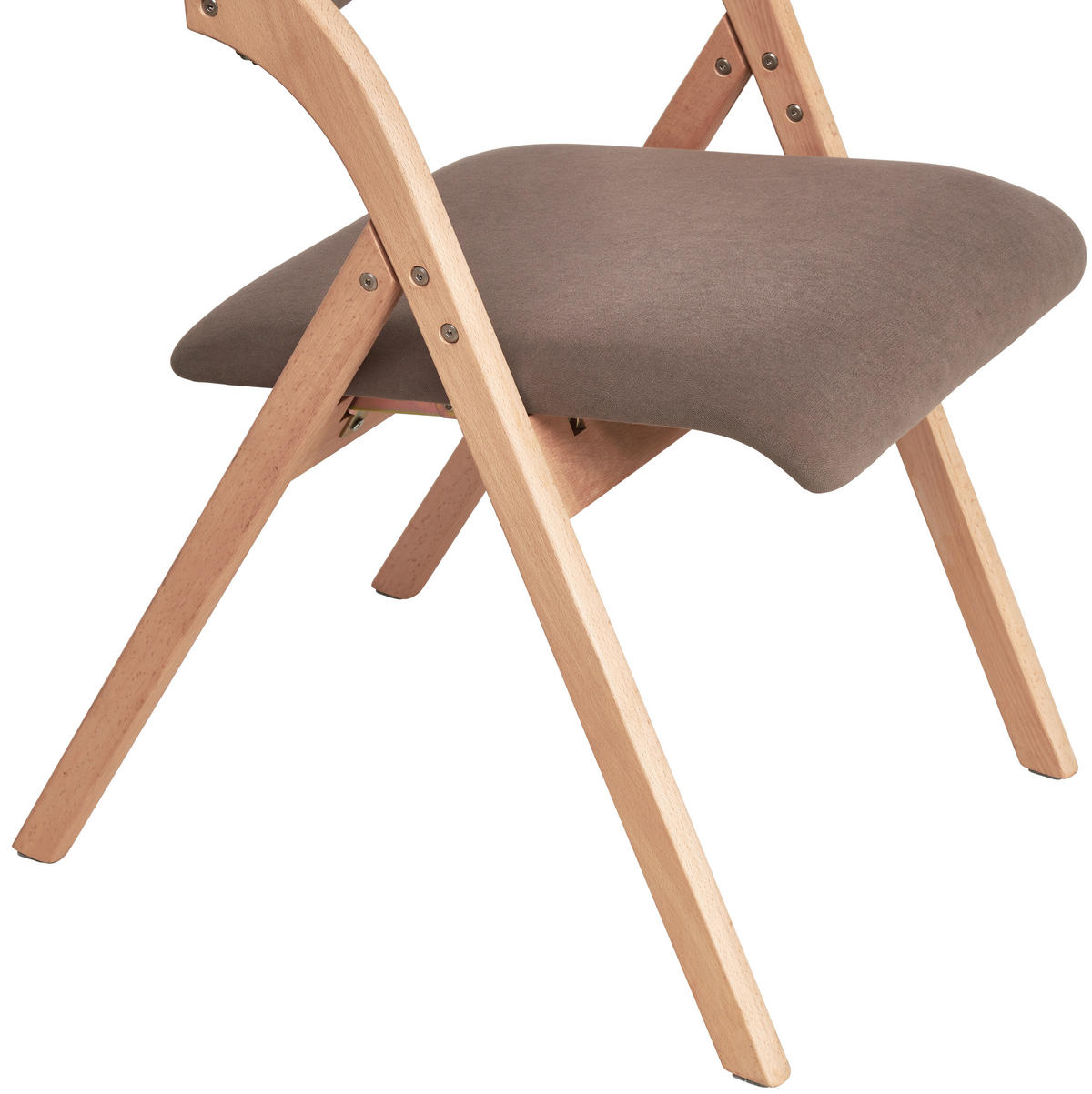 ARMLEHNSTUHL  in Samt  - Naturfarben/Braun, MODERN, Holz/Textil (52/78/53cm) - MID.YOU