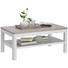 COUCHTISCH in Holzwerkstoff 110/65/48 cm - Eichefarben/Weiß, KONVENTIONELL, Holzwerkstoff (110/65/48cm) - Xora COUCHTISCH in Holzwerkstoff 110/65/48 cm - Eichefarben/Weiß, KONVENTIONELL, Holzwerkstoff (110/65/48cm) - Xora