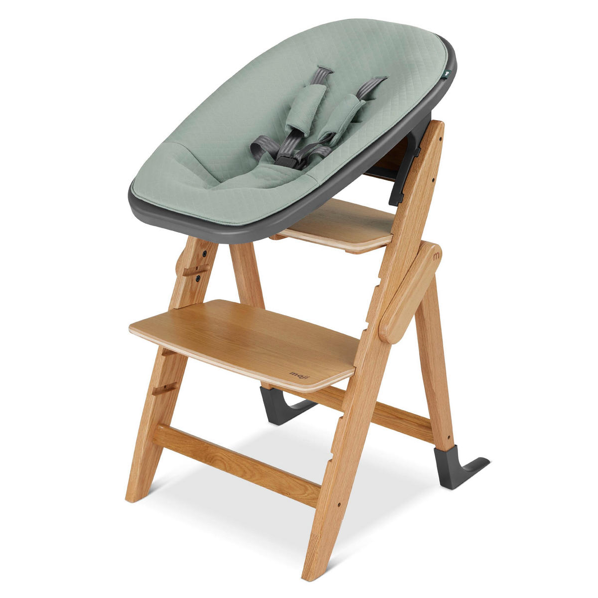 BEBI NOSILJKA ZA HRANILICU  Yippy  - mintzelena, Osnovno, tekstil/plastika (67/22/44cm) - moji