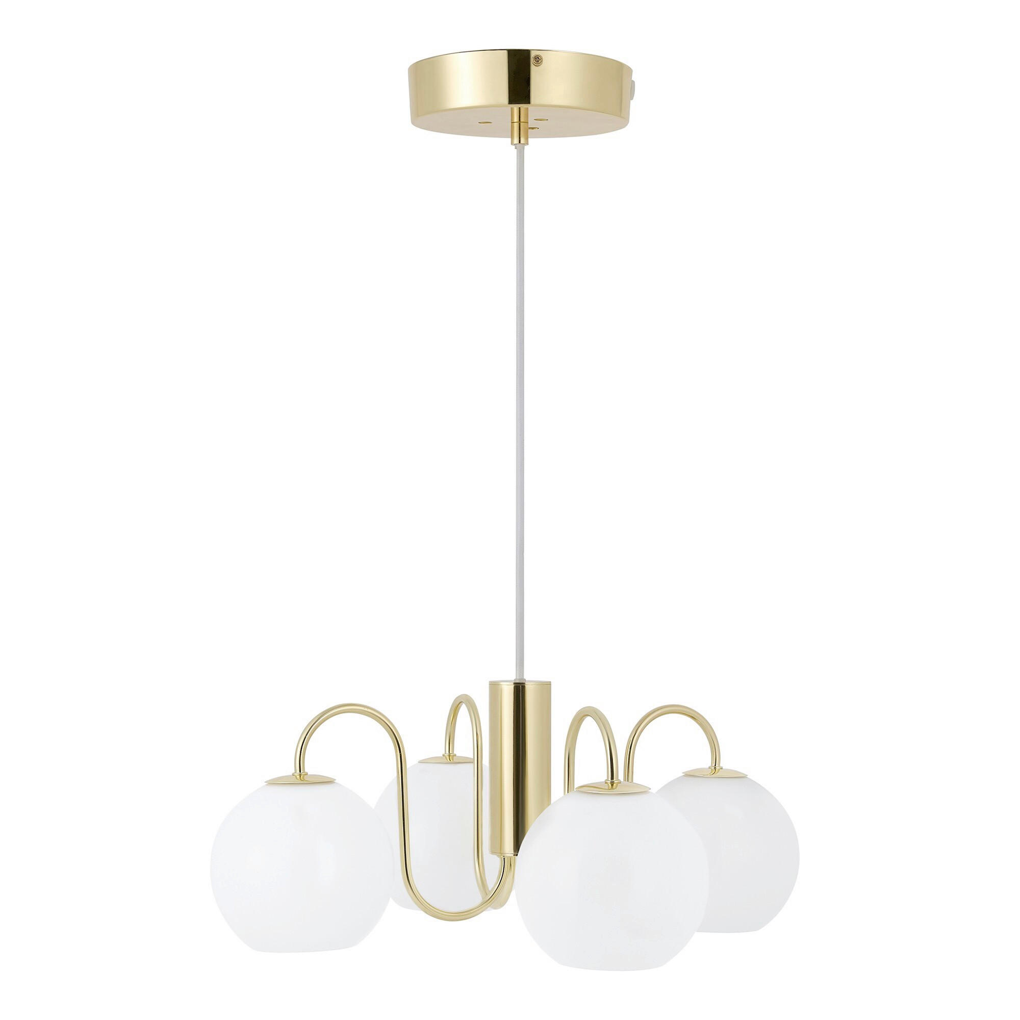 PENDELLEUCHTE Franca 19.5/46/46 cm  - Messingfarben, Design, Metall (19.5/46/46cm) - Nordlux