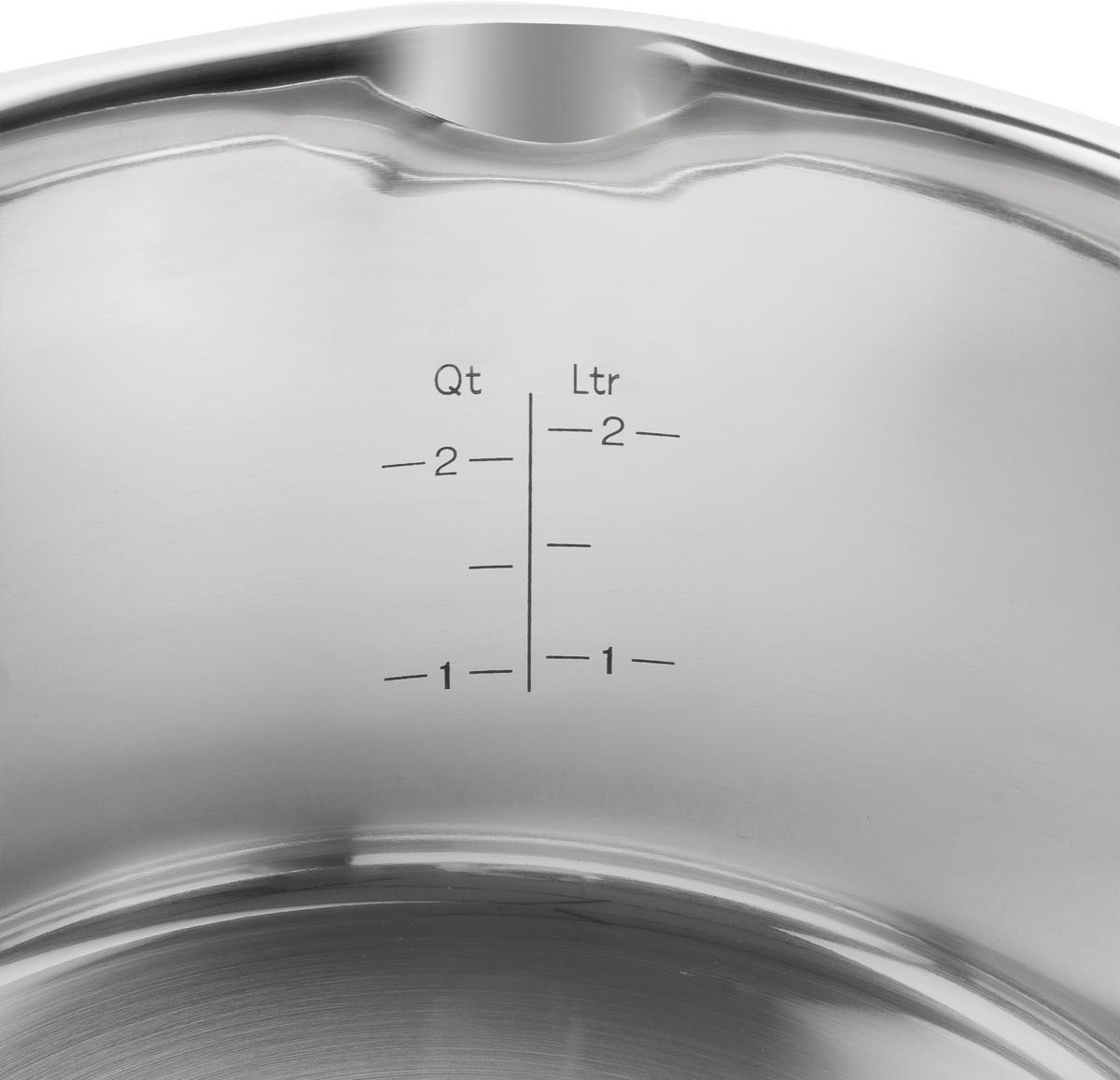 KOCHTOPFSET TrueFlow 6-teilig  - Edelstahlfarben, Basics, Metall - Zwilling