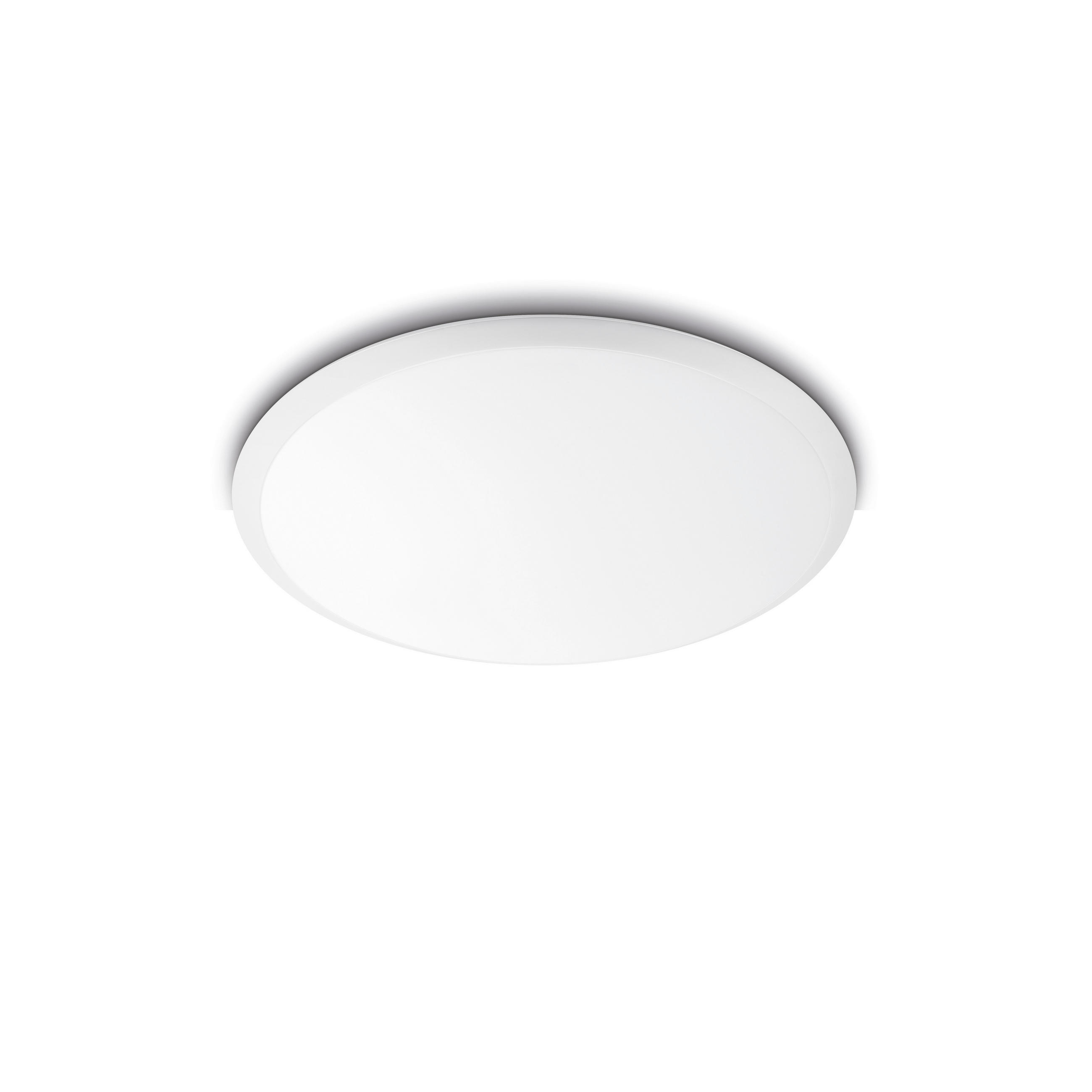 Philips Led-Deckenleuchte Weiß 38x6.6x38 cm