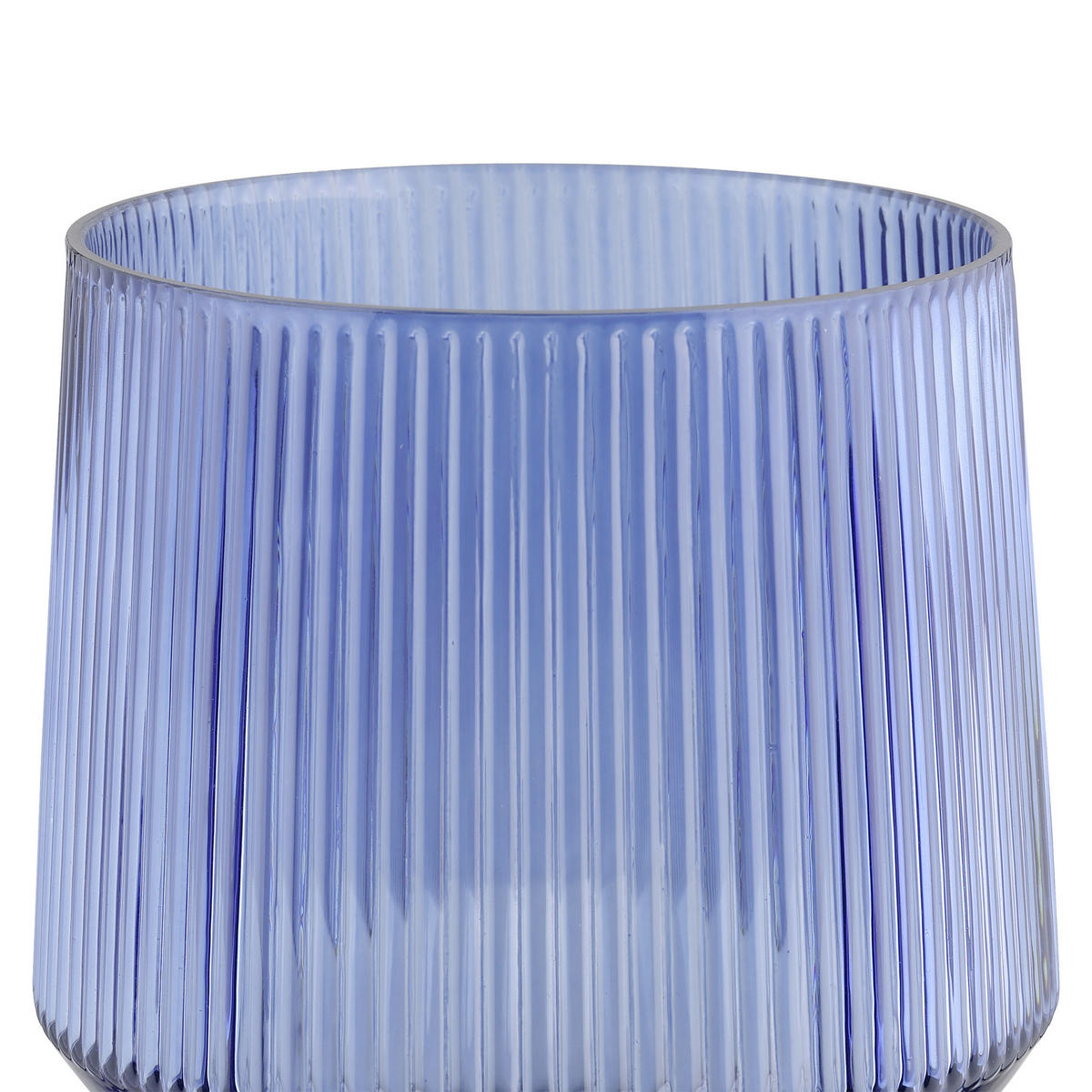 WINDLICHT - Blau, LIFESTYLE, Glas (14,3/14,3cm)