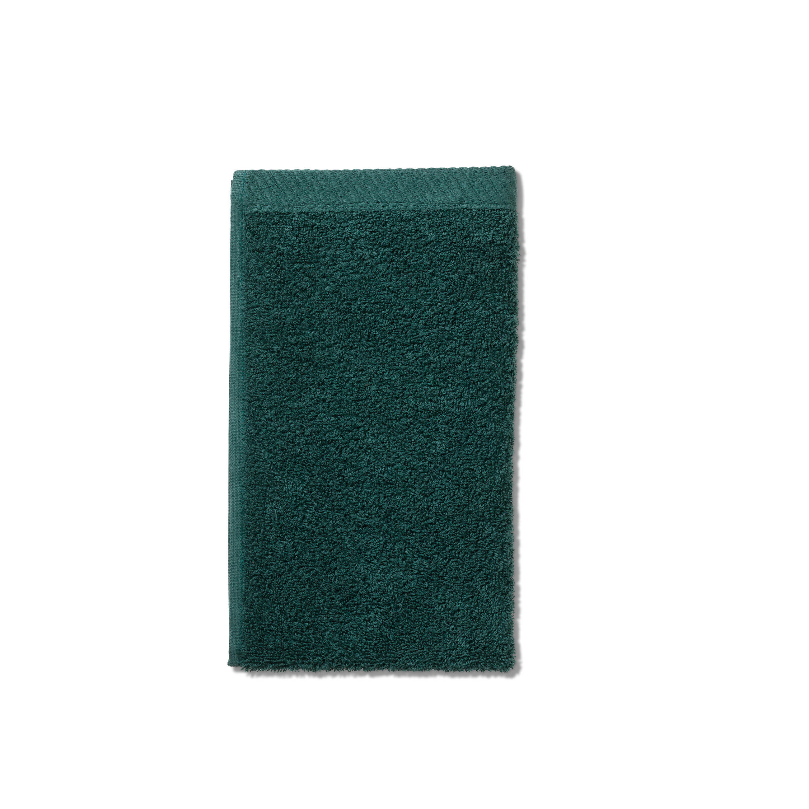 GÄSTETUCH 30/50 cm Dunkelgrün  - Dunkelgrün, Basics, Textil (30/50cm) - Kela