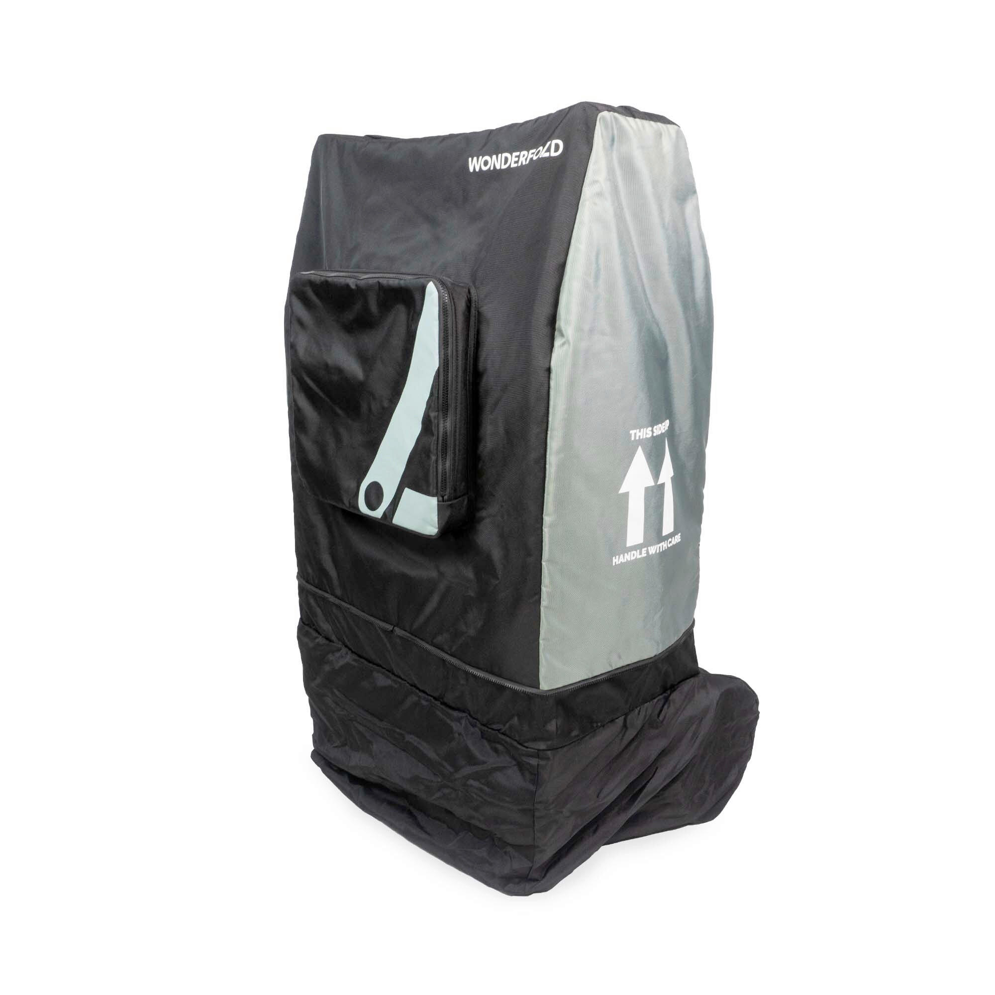 Wonderfold Kinderwagen-Transporttasche W2 Travel Cover Schwarz 45.085x54.61x78.74 cm