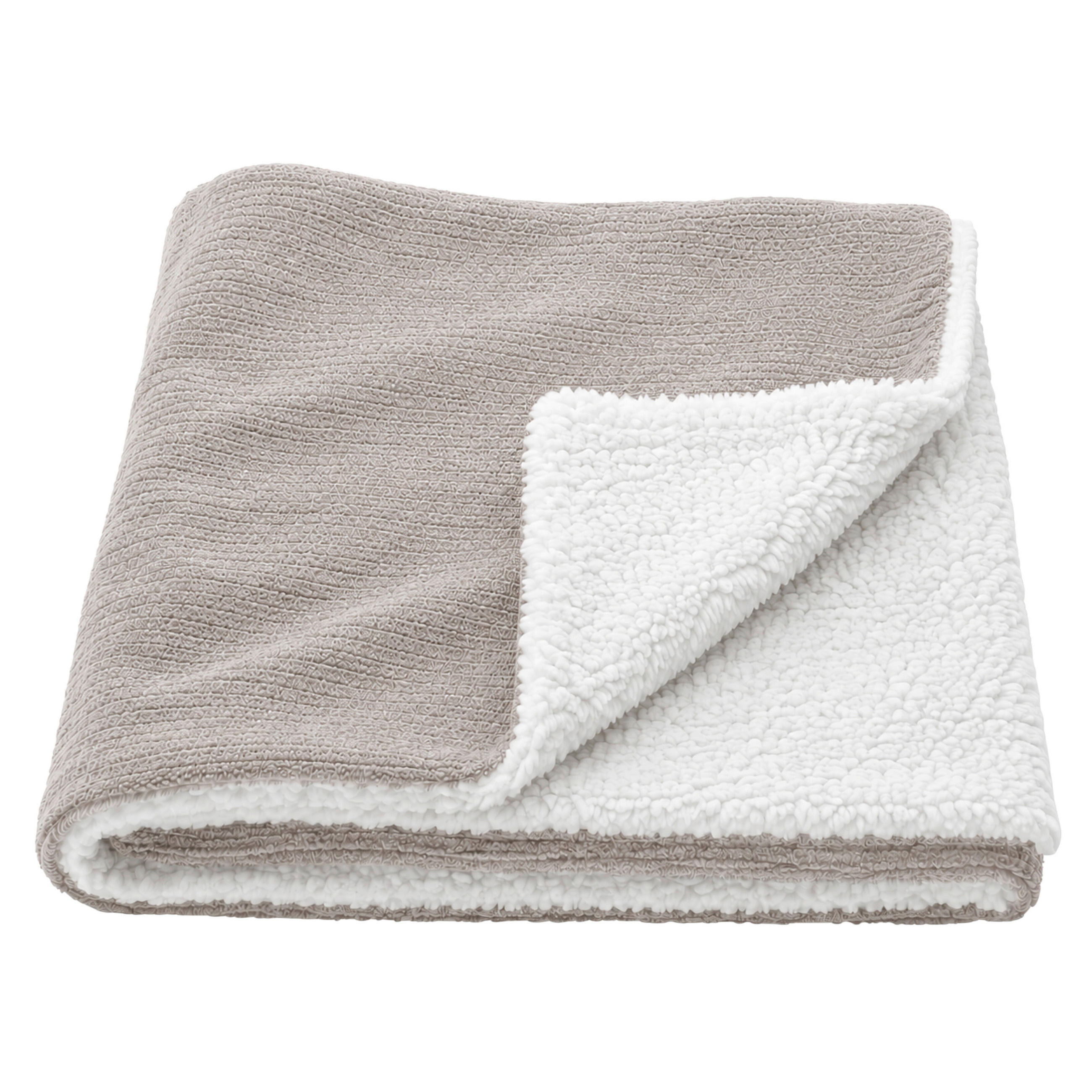 PLAID 130/170 cm  - Beige, Basics, Textil (130/170cm) - Esposa