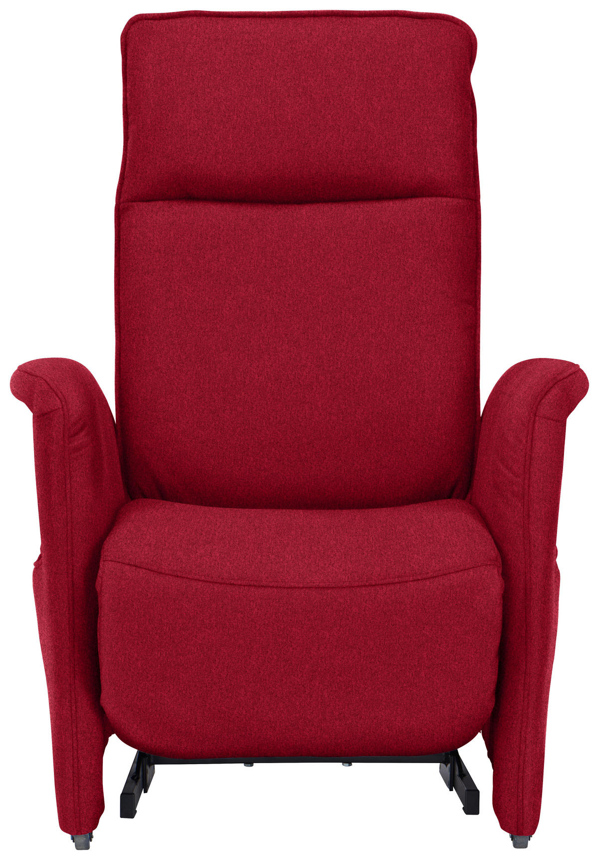 FERNSEHSESSEL in Chenille Rot  - Rot, Konventionell, Kunststoff/Textil (79-83/108/87cm) - Valdera