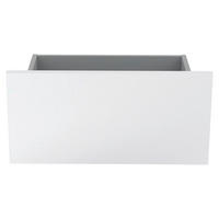 ZÁSUVKA, vysoce lesklá bílá, 45/22/37 cm - vysoce lesklá bílá, Konvenční, kompozitní dřevo (45/22/37cm) - Hom`in