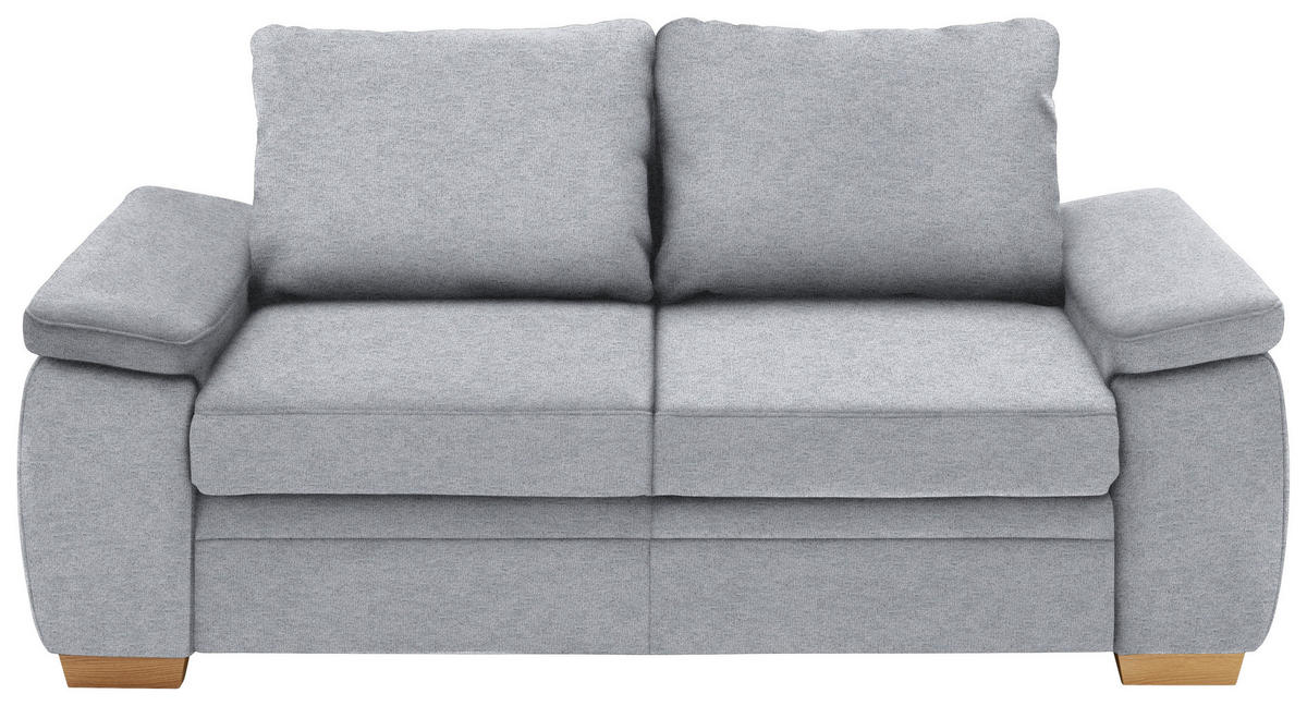 SCHLAFSOFA in Hellgrau  - Hellgrau, KONVENTIONELL, Holz/Textil (196/90/100cm) - Beldomo Style