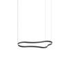 LED-HÄNGELEUCHTE 125,4/66,25/209.3 cm  - Schwarz, Design, Metall (125,4/66,25/209.3cm) - Ideal Lux