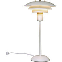 BORDSLAMPA 20/37/20 cm   - vit/kromfärg, Design, metall (20/37/20cm) - Best Price