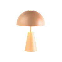 TISCHLEUCHTE 25/36 cm   - Hellrosa, Design, Metall (25/36cm) - Globo