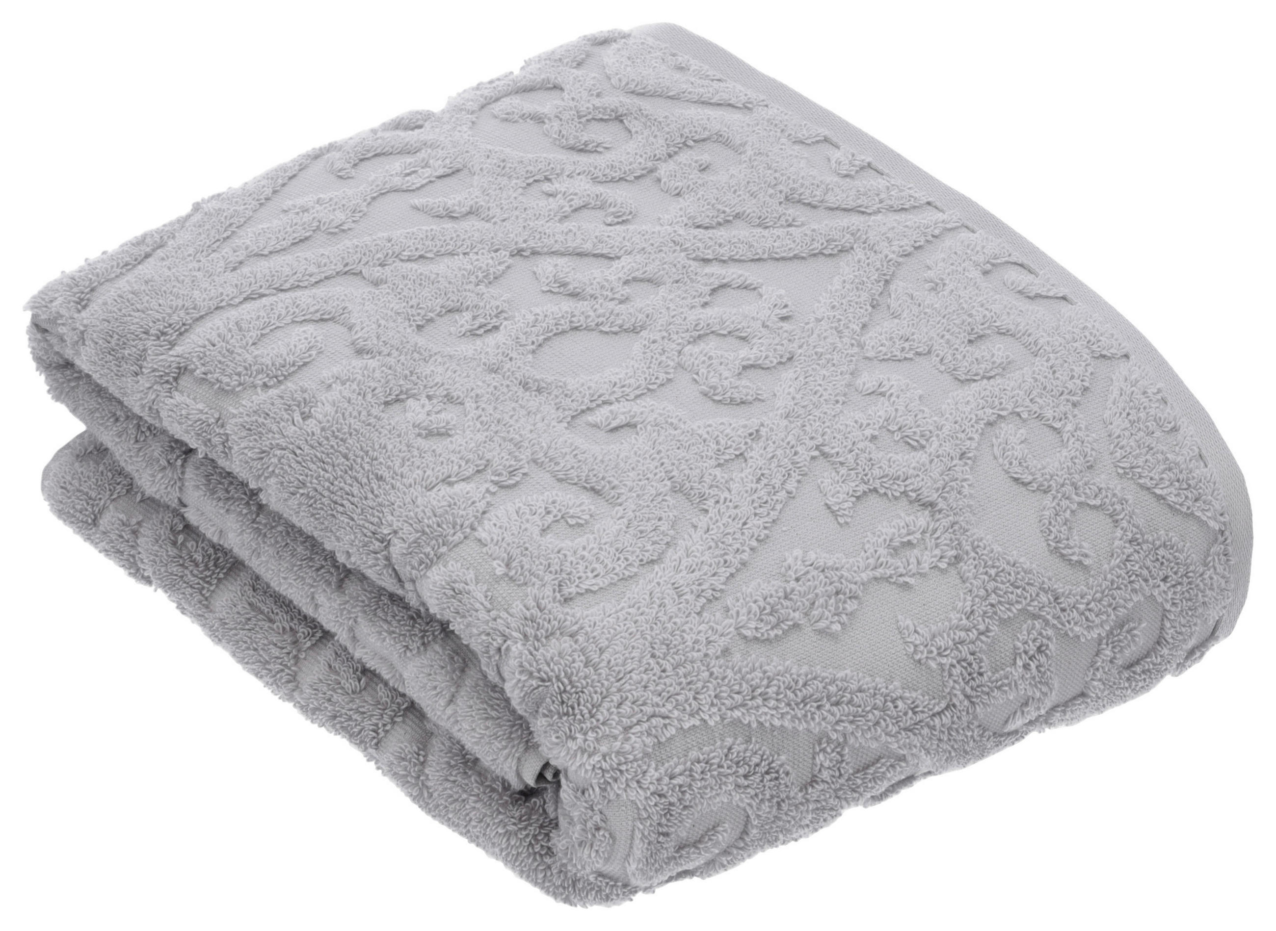 BADETUCH Fidelio Grau 100/150 cm  - Grau, Basics, Textil (100/150cm) - Vossen