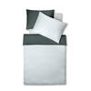 KÉTOLDALAS ÁGYNEMŰHUZAT 220/200 cm  - fehér/szürke, Basics, textil (220/200cm) - Fleuresse