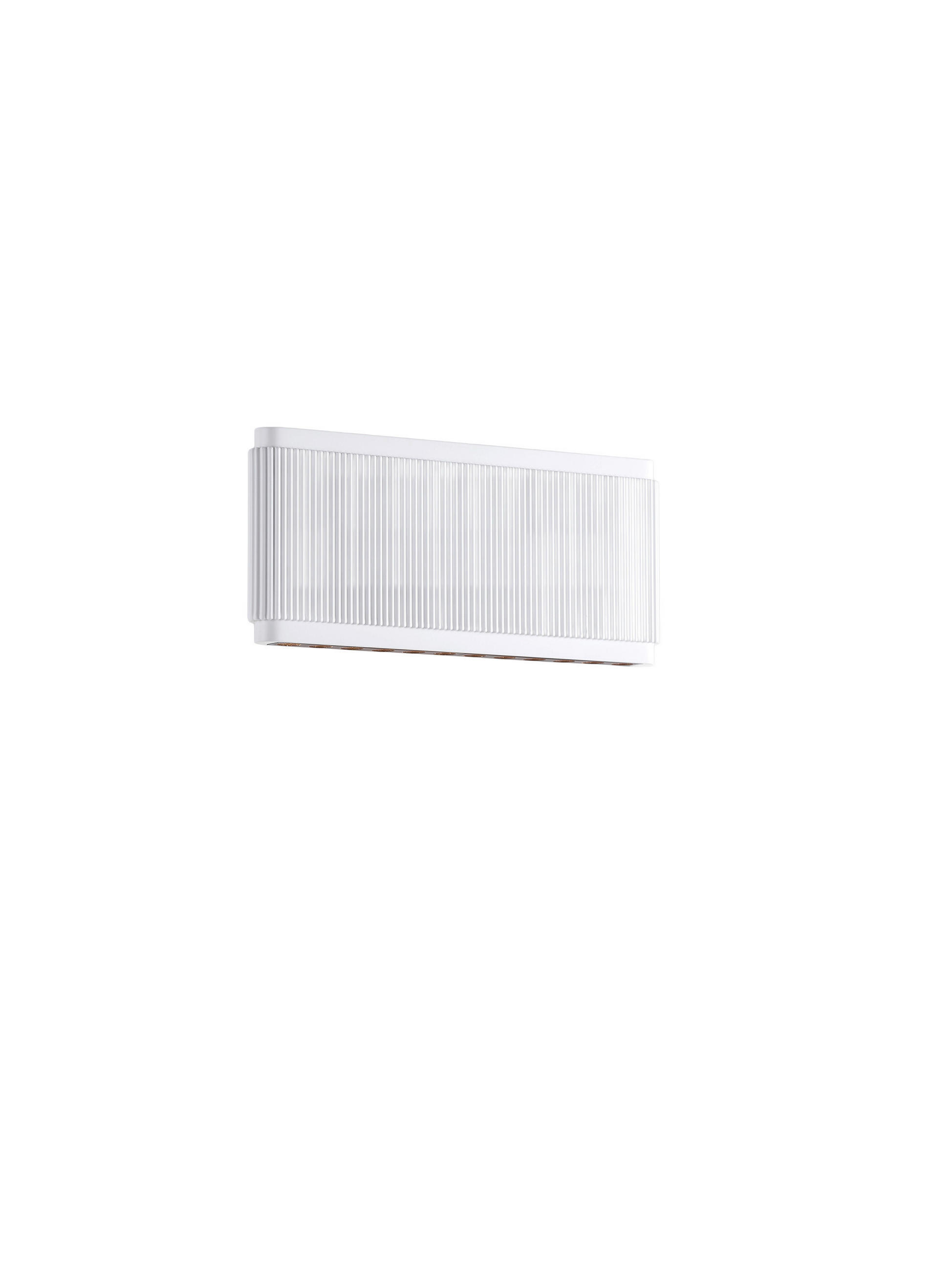 LED-WANDLEUCHTE Kobe 22,5/10/5,5 cm  - Weiß, Design, Metall (22,5/10/5,5cm) - Helestra