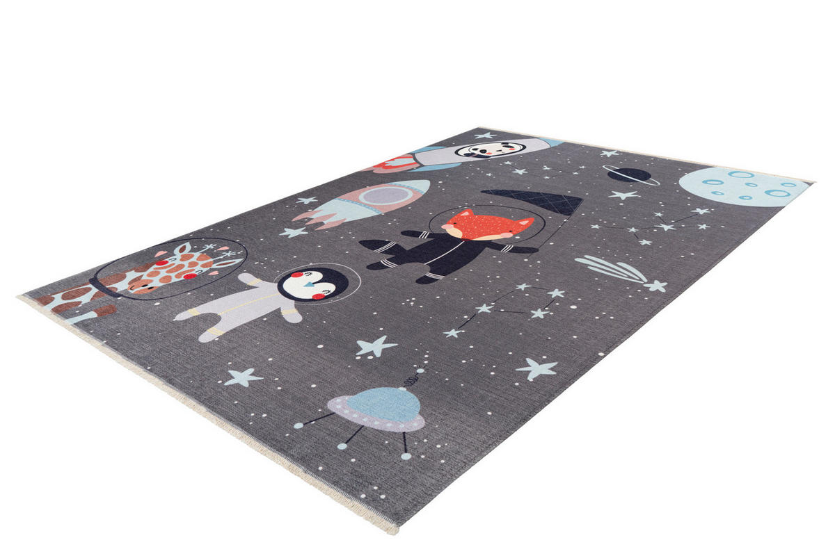 KINDERTEPPICH 115/170 cm  - Weiss/Multicolor, Trend, Textil (115/170cm) - Ben'n'jen
