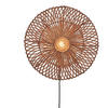 VÄGGLAMPA Good & Mojo 55/14 cm   - naturfärgad, Trend, naturmaterial (55/14cm) - Good & Mojo