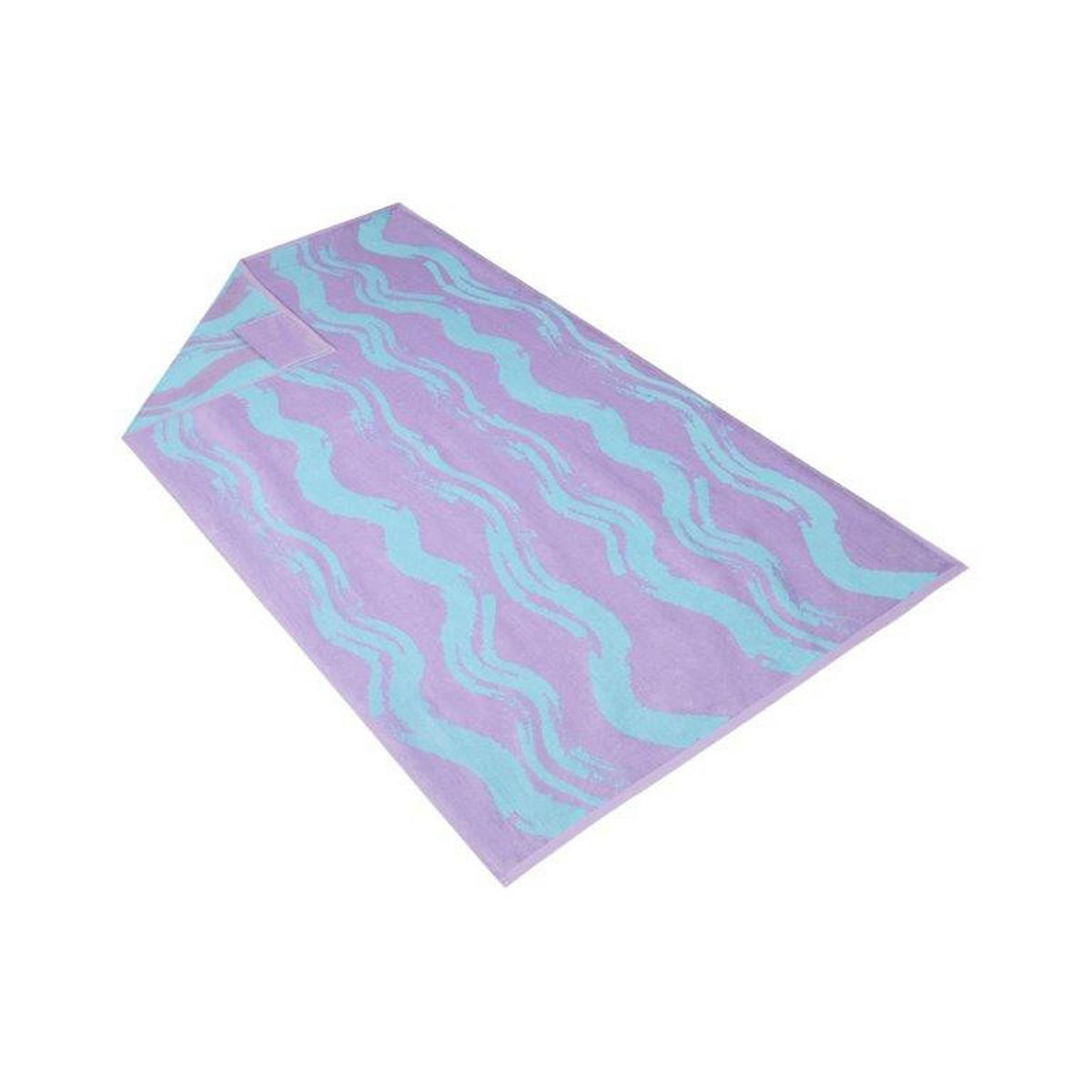RUČNIK ZA PLAŽU 180/100 cm , siva  coast lines  - siva, Konvencionalno, tekstil (180/100cm) - Vossen