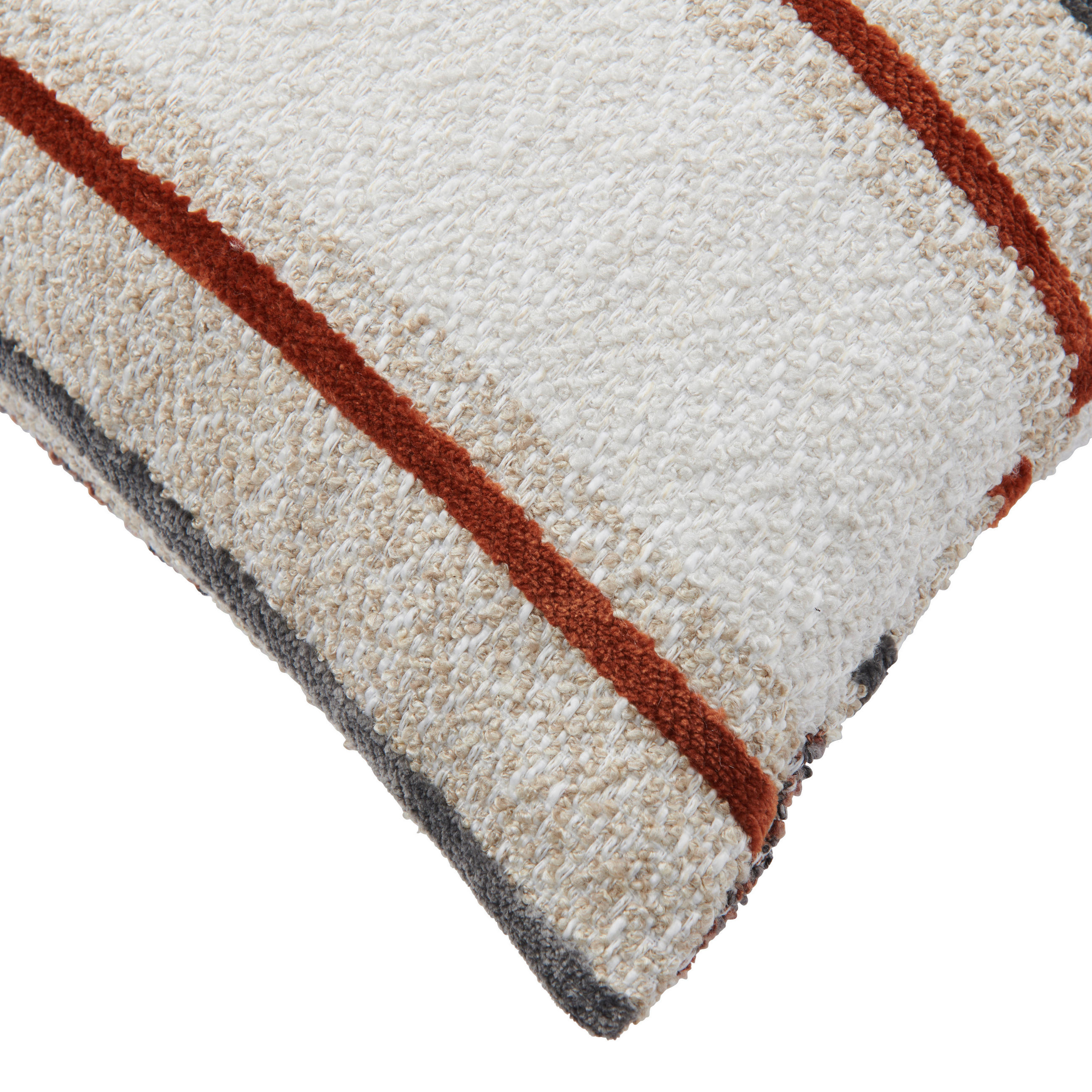 ZIERKISSEN    - Dunkelorange, Basics, Textil (30/50/10cm) - Novel