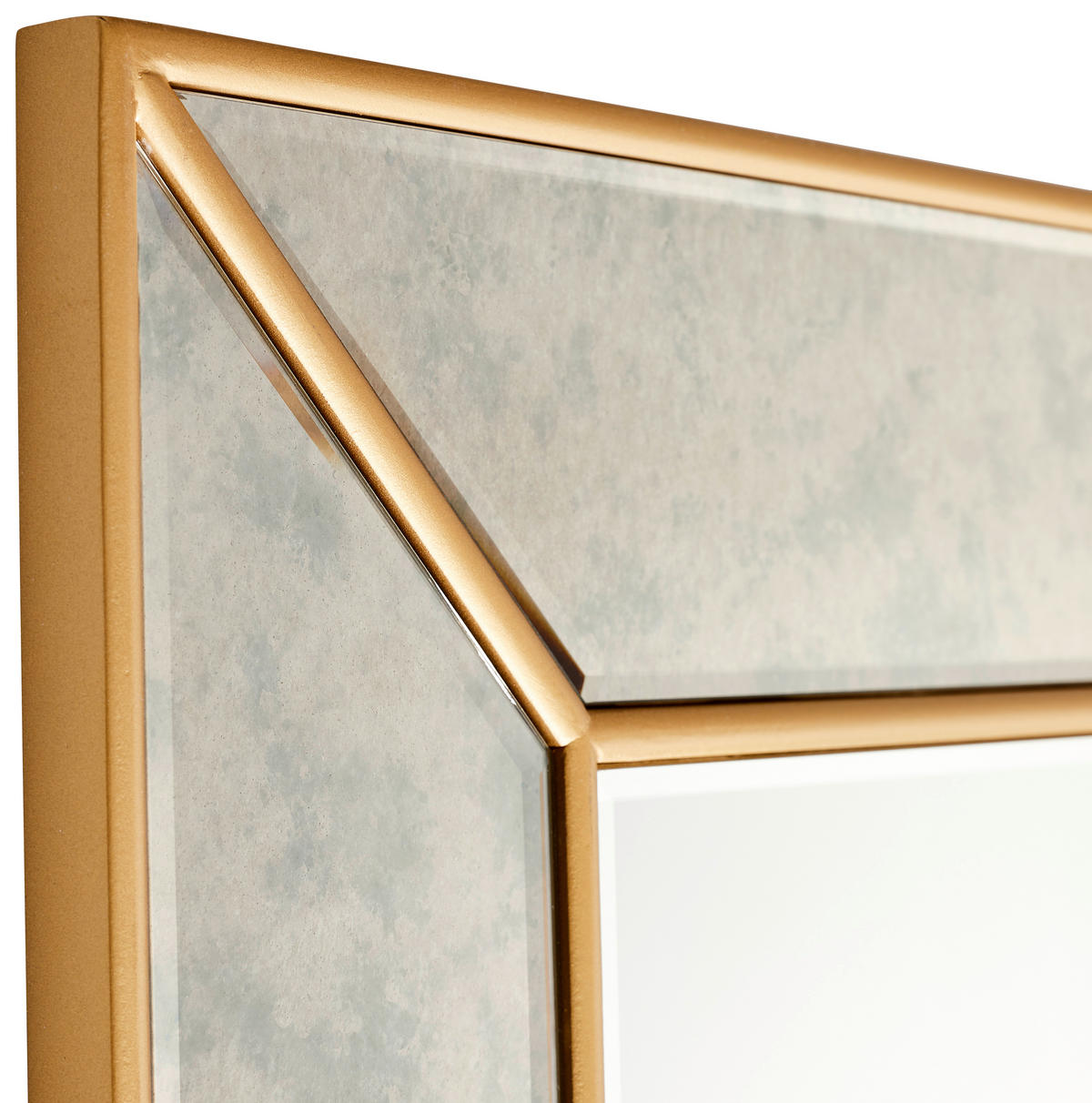 WANDSPIEGEL 100/100/1,9 cm  - Klar, Design, Glas/Holzwerkstoff (100/100/1,9cm) - MID.YOU