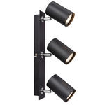 STRAHLER 40/7/15 cm   - Schwarz, Basics, Metall (40/7/15cm) - Novel