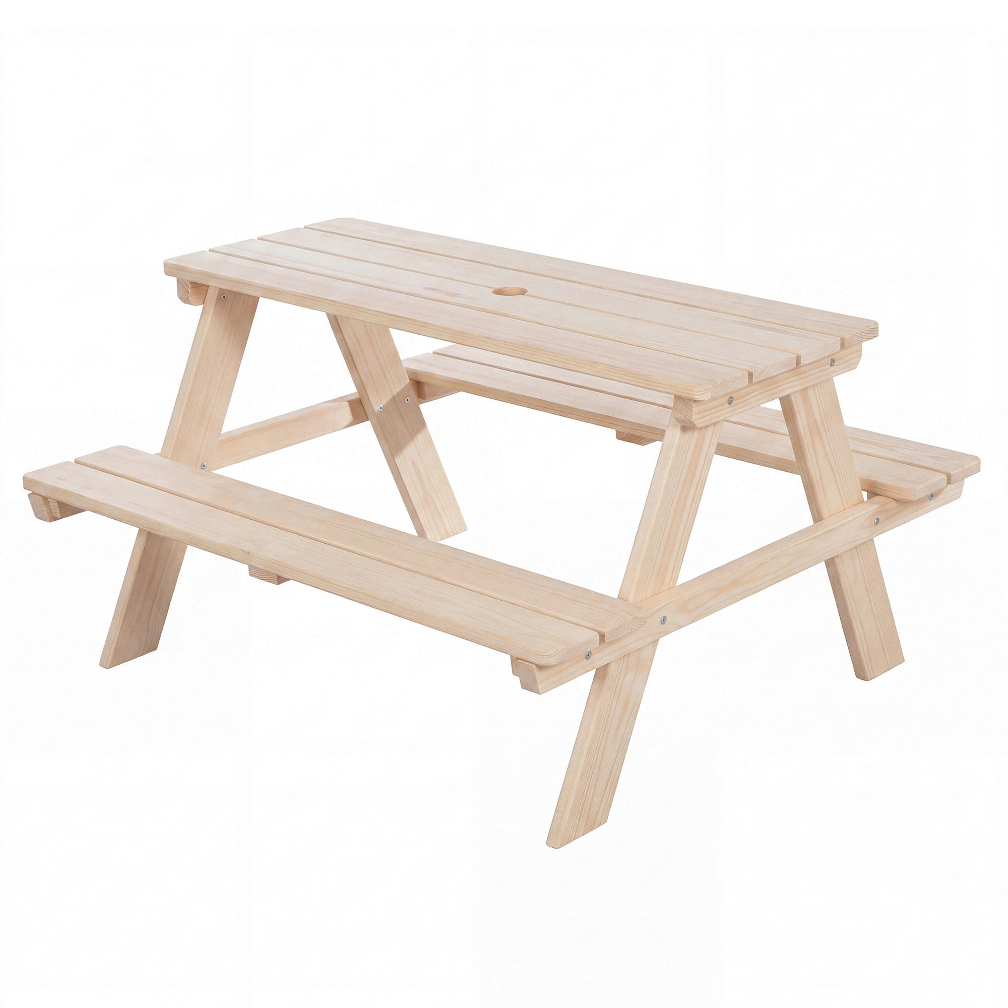 KINDERSPIELTISCH  - Naturfarben, Basics, Holz (89/50/84,5cm) - Roba