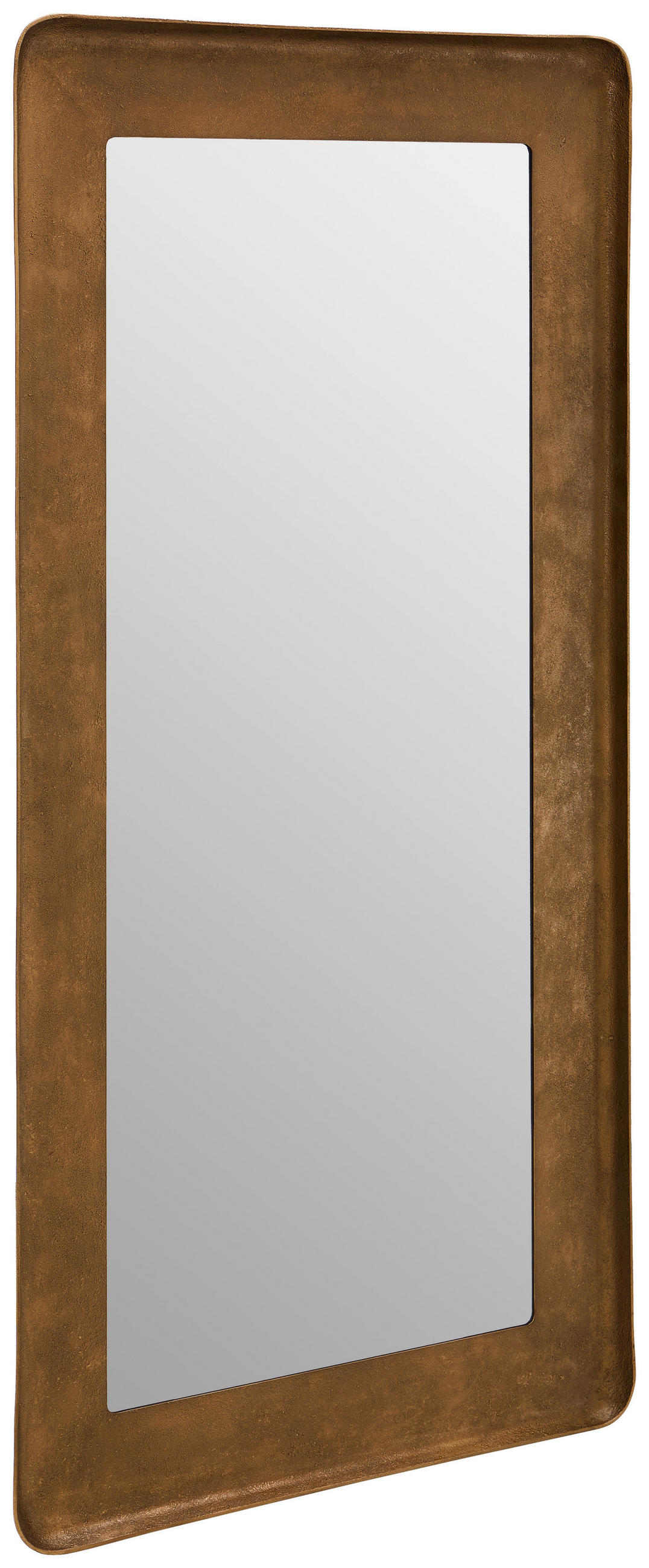 WANDSPIEGEL 99/192/5 cm    in rechteckig  - Goldfarben, Design, Glas/Holzwerkstoff (99/192/5cm) - Novel