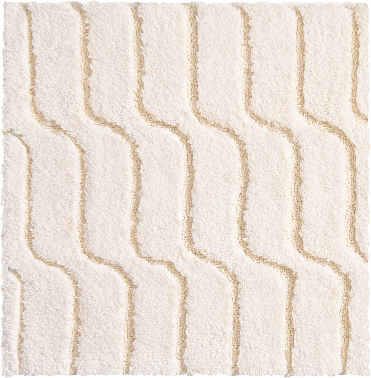 BIDET-VORLEGER Naturfarben 60/60 cm  - Naturfarben, Basics, Kunststoff/Textil (60/60cm) - Grund