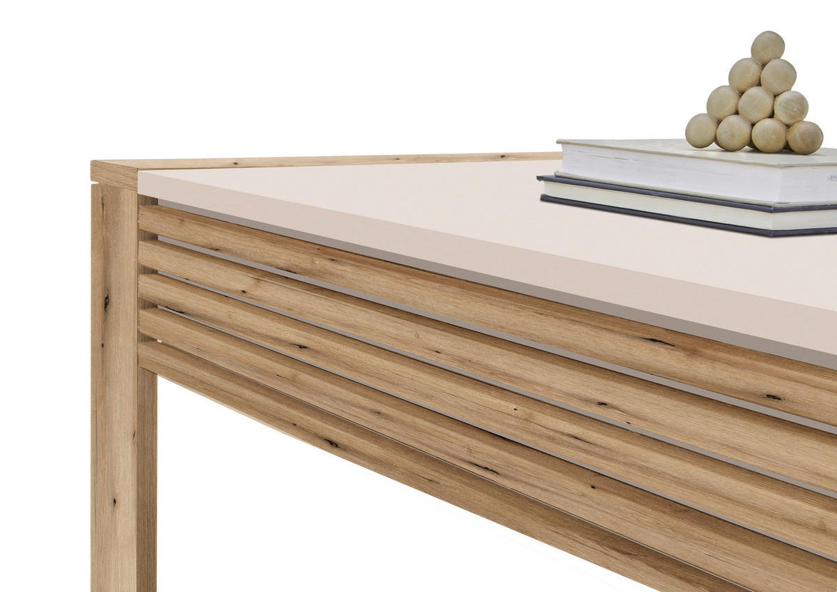 KONFERENČNÍ STOLEK, barvy dubu, kašmírová, kompozitní dřevo, 108/42/60 cm - barvy dubu/kašmírová, Design, kompozitní dřevo (108/42/60cm) - MID.YOU