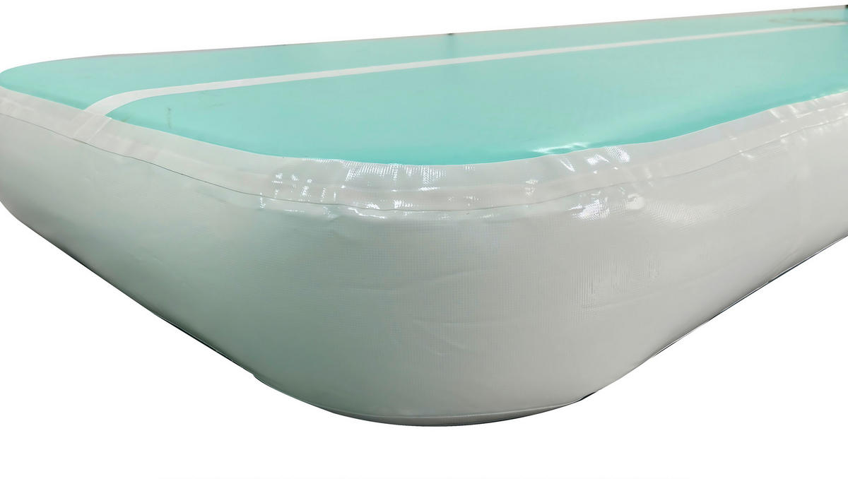 GYMNASTIKMATTE AIR MATTRESS  - Türkis/Weiß, KONVENTIONELL, Kunststoff (300/150/20cm)