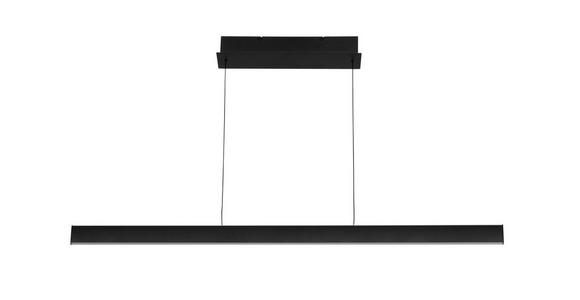 LED-HÄNGELEUCHTE Kent 118/10/170 cm   - Schwarz, Design, Kunststoff/Metall (118/10/170cm) - Dieter Knoll