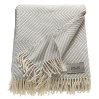 PLAID Tebas  - Beige/Hellgrau, Design, Textil (140/200cm) - Schöner Wohnen