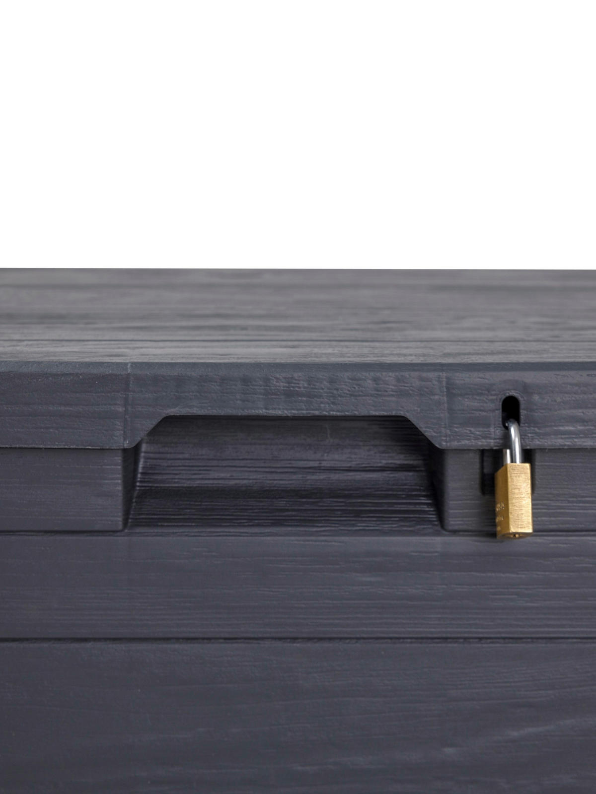 KISSENBOX 42,5/50/44 cm  - Anthrazit, Basics, Kunststoff (42,5/50/44cm)