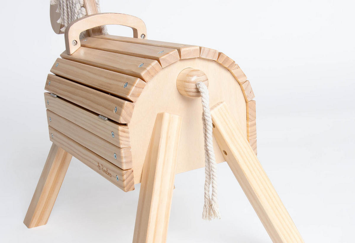 HOLZPFERD - Naturfarben, Basics, Holz (70/33/55cm) - Pinolino