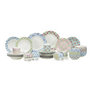 New Bone China KOMBISERVICE 30-teilig - Multicolor, LIFESTYLE, Keramik - Landscape