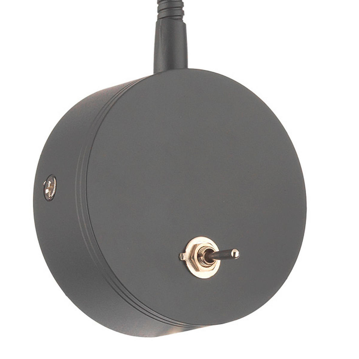 LED-WANDLEUCHTE 7/7/40 cm   - Grau, Basics, Metall (7/7/40cm)
