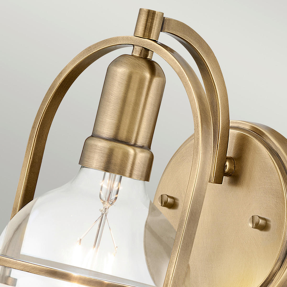 WANDLEUCHTE - Messingfarben, Konventionell, Metall (23.3/15.8/18.9cm) - Elstead Lighting
